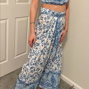2 Piece Women’s Bohemian Casual Outfit Set